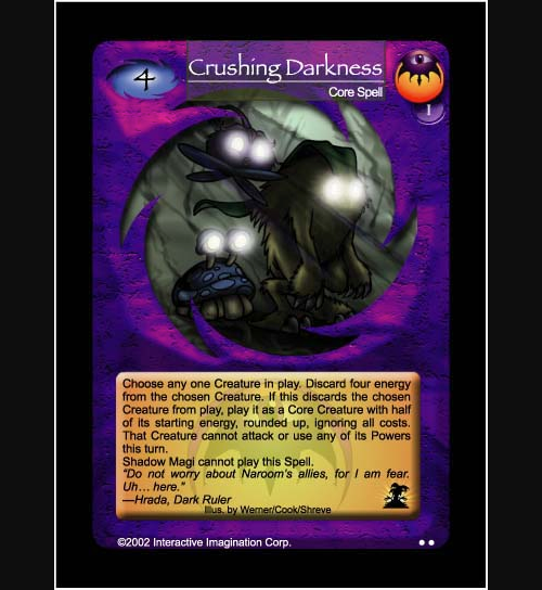 Crushing Darkness